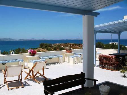 Terraza del hotel